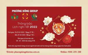 THÔNG BÁO LỊCH NGHỈ TẾT NGUYÊN ĐÁN 2022